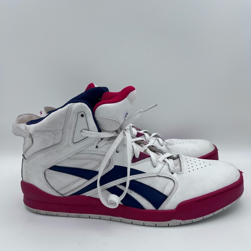Reebok Classic Men’s Shoe Mid sz 13 OE2501‎ 513 white red